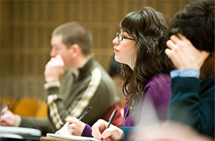 Students in lecture